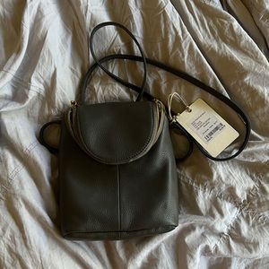 Leather shoulder bag New with tags